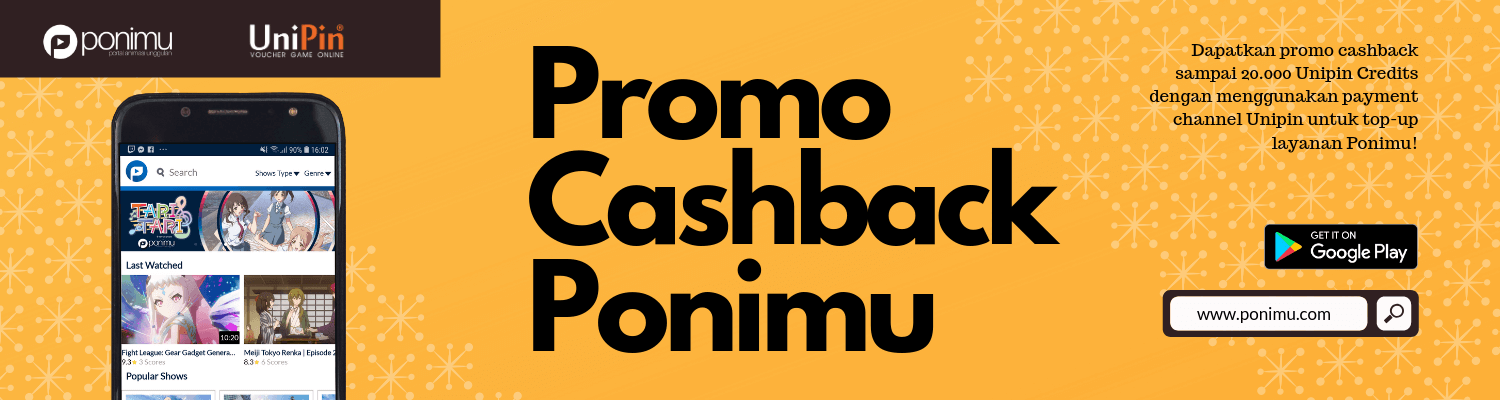 Ramadhan Cashback for Anime Lovers